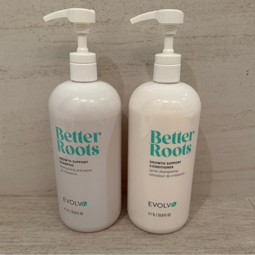 Better Roots Shampoo and Conditioner Set - White